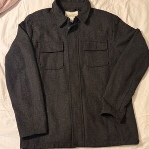 Ezekiel Charcoal Shirt Jacket